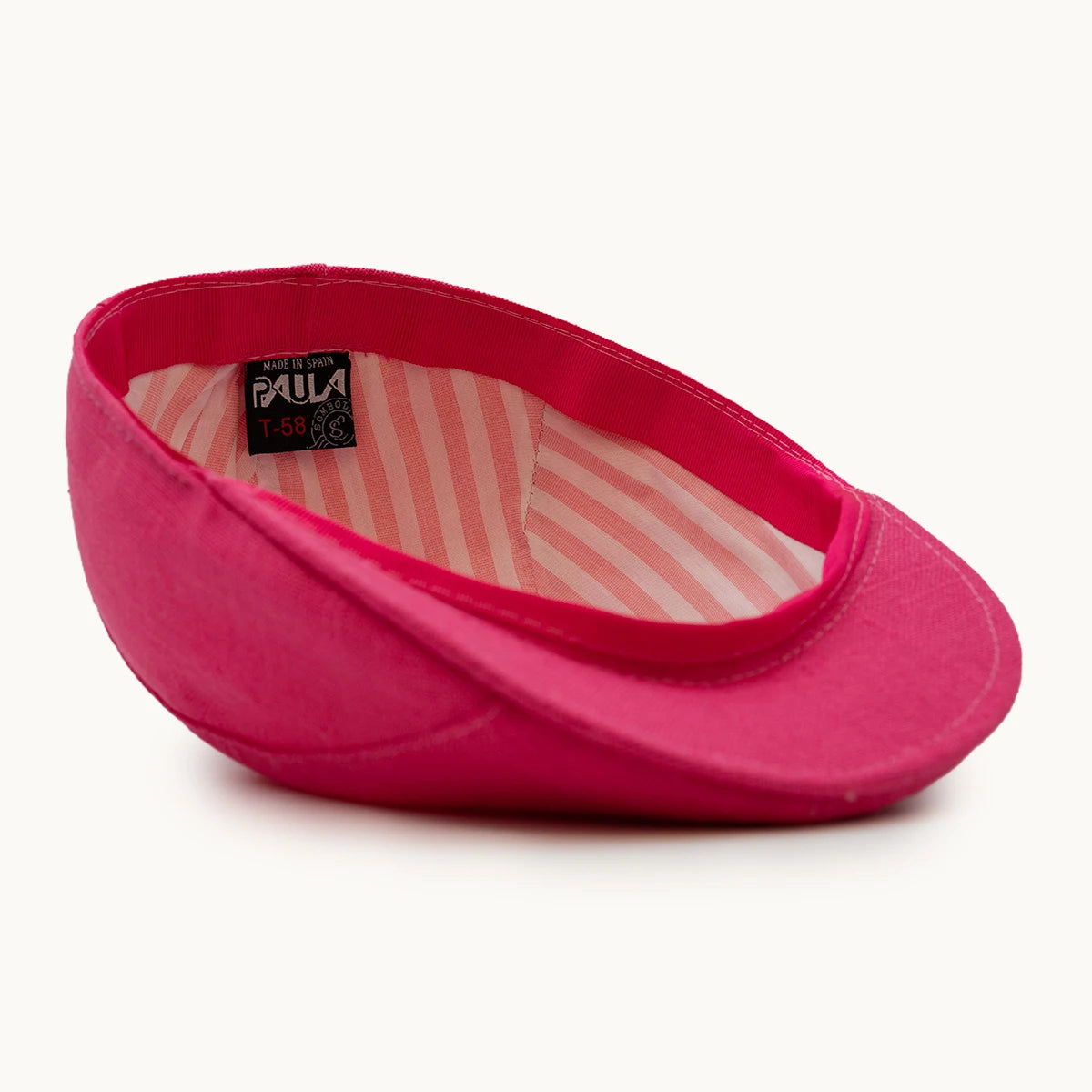 Paula Original Linen Stripe Fucsia