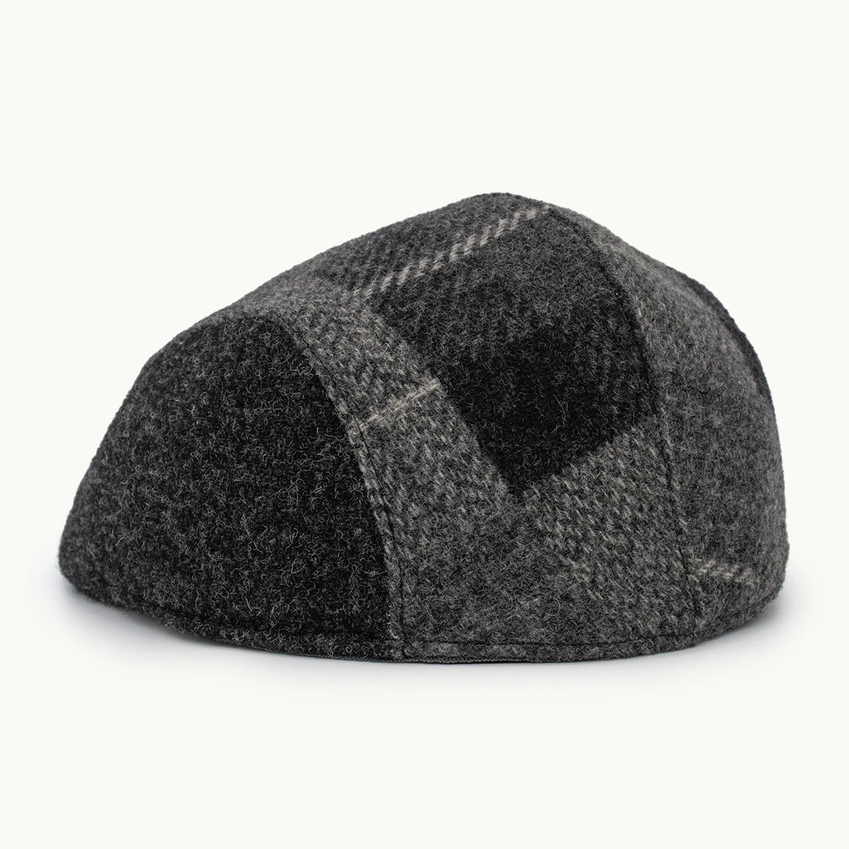 Gorra Paula Original Patchwork Gris Carbón vista lateral - sompaula