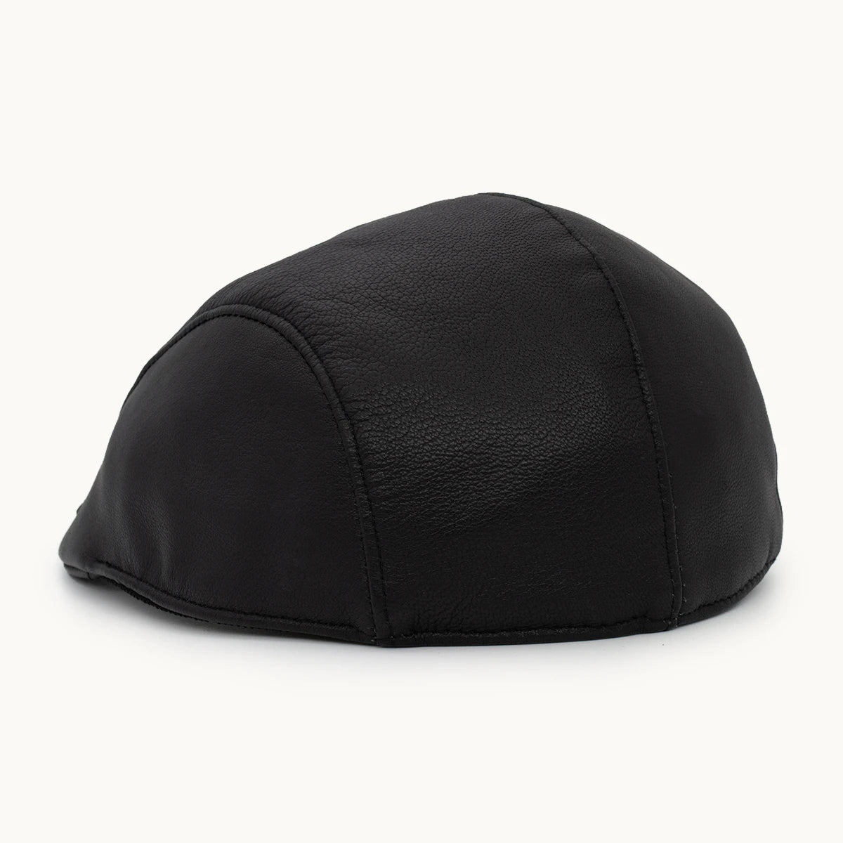 Gorra Paula Original Leather Negro vista lateral - sompaula