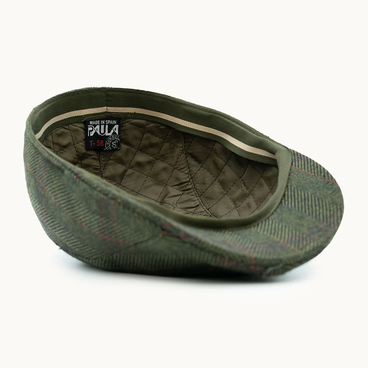 Paula Original Herringbone Cashmere Verde Campo