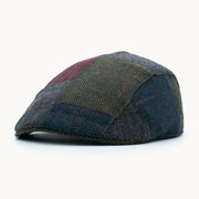 Gorra Paula Original Herringbone Patchwork Cashmere vista frontal - sompaula