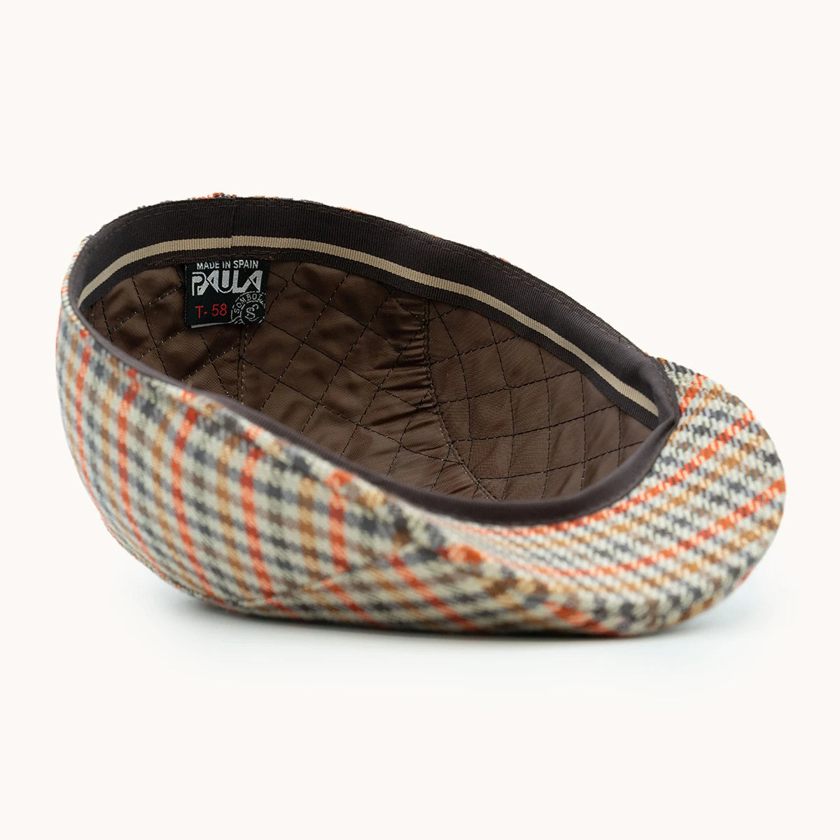 Paula Original Equestrian Cashmere Gris y Naranja
