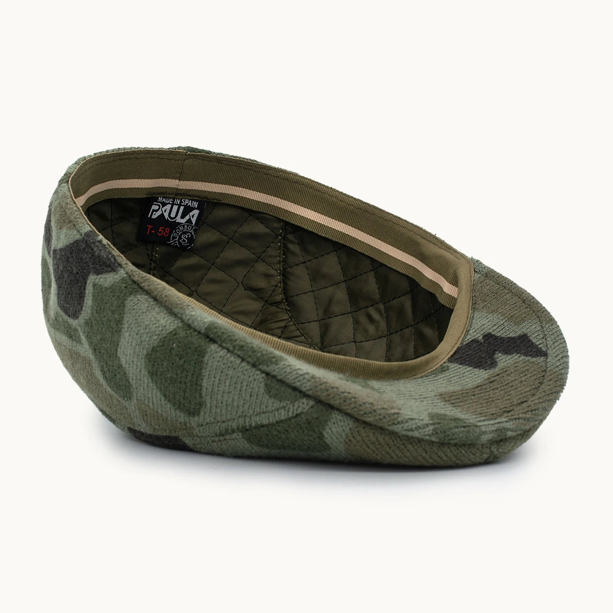Gorra Paula Original Cotton Camuflaje Bosque vista lateral - sompaula