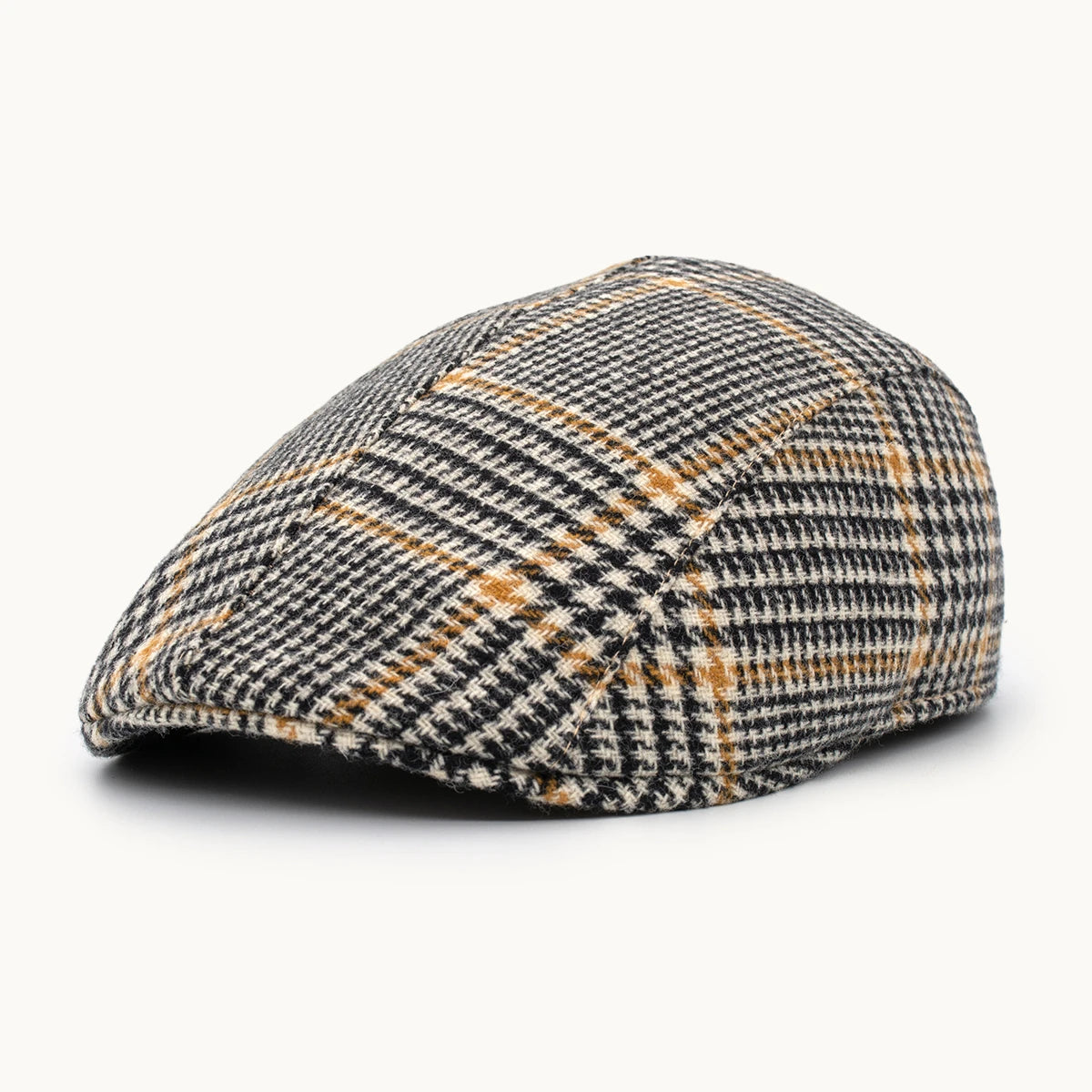 Gorra Paula Original Heritage Gris y Ocre vista frontal - sompaula