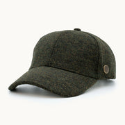 Gorra Paula Clásic Heather Verde Bosque vista frontal - sompaula