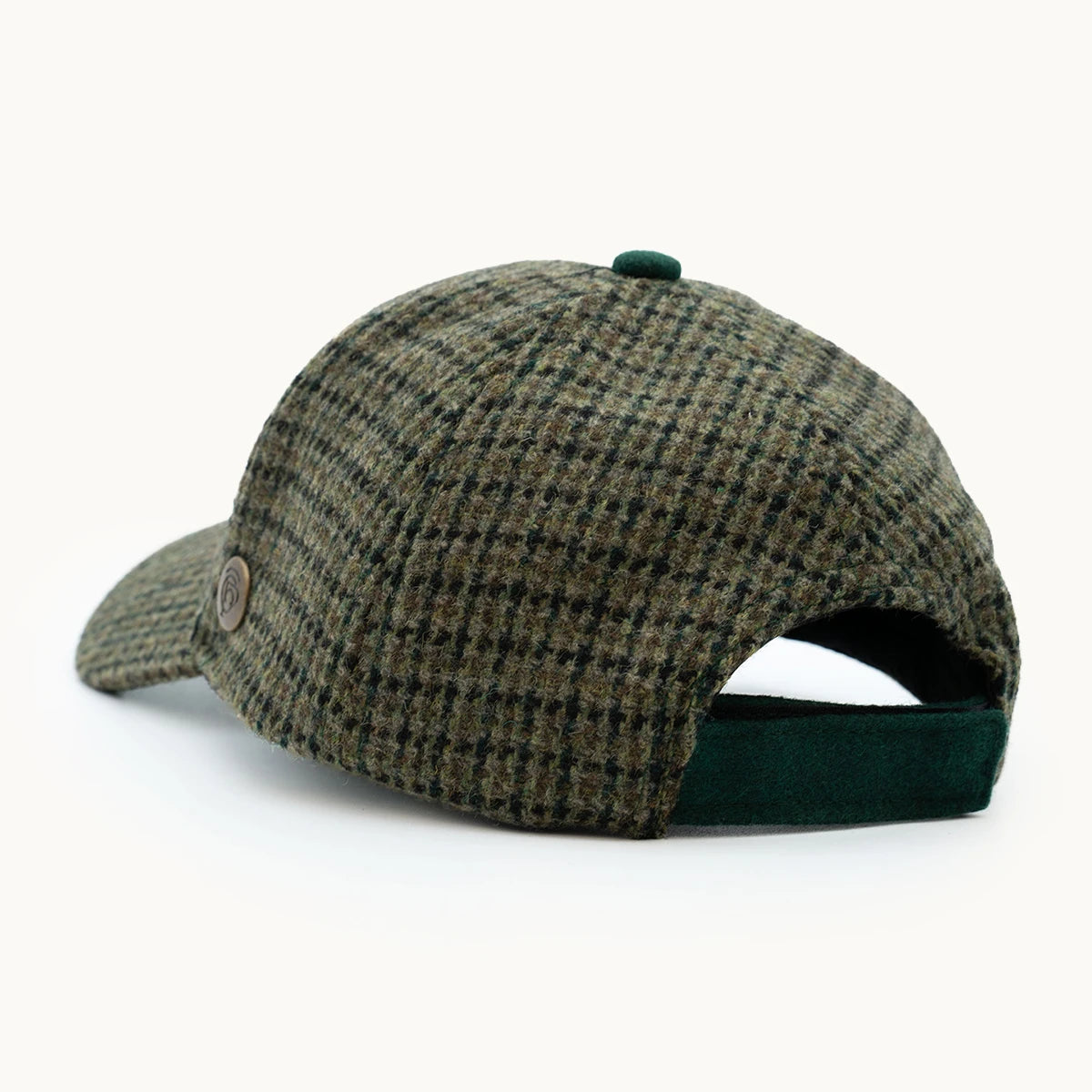Gorra Paula Clásic Equestrian Verde Oliva vista posterior - sompaula