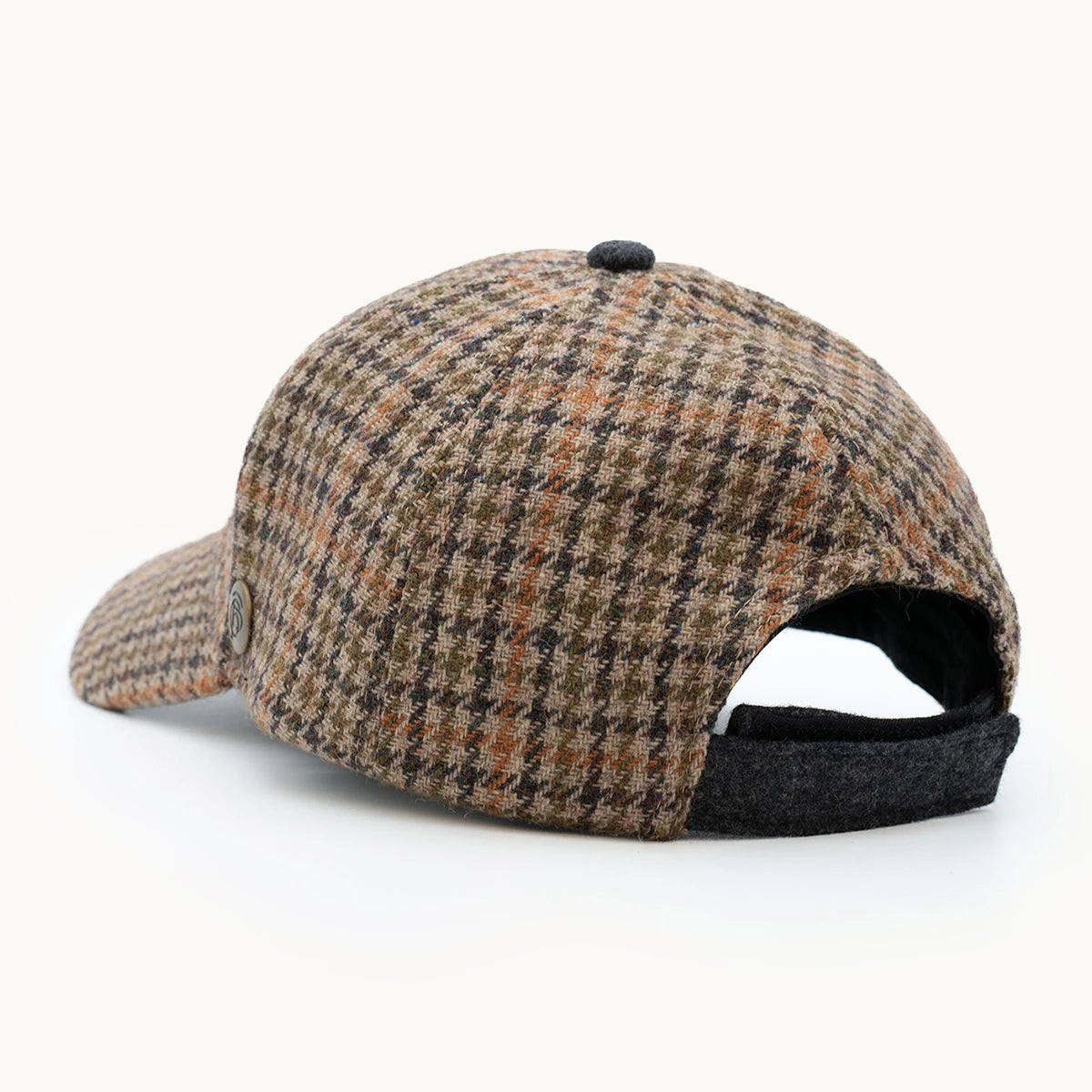 Gorra Paula Clásic Equestrian Arena y Marrón vista posterior - sompaula