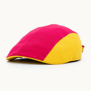 gorra técnica rojo y amarillo estilo capote Paula Original