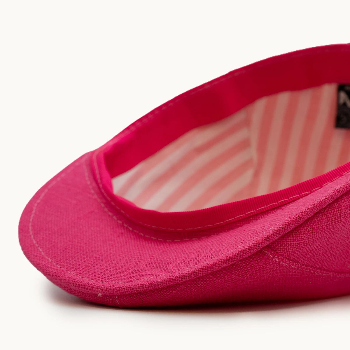 Paula Original Linen Stripe Fucsia
