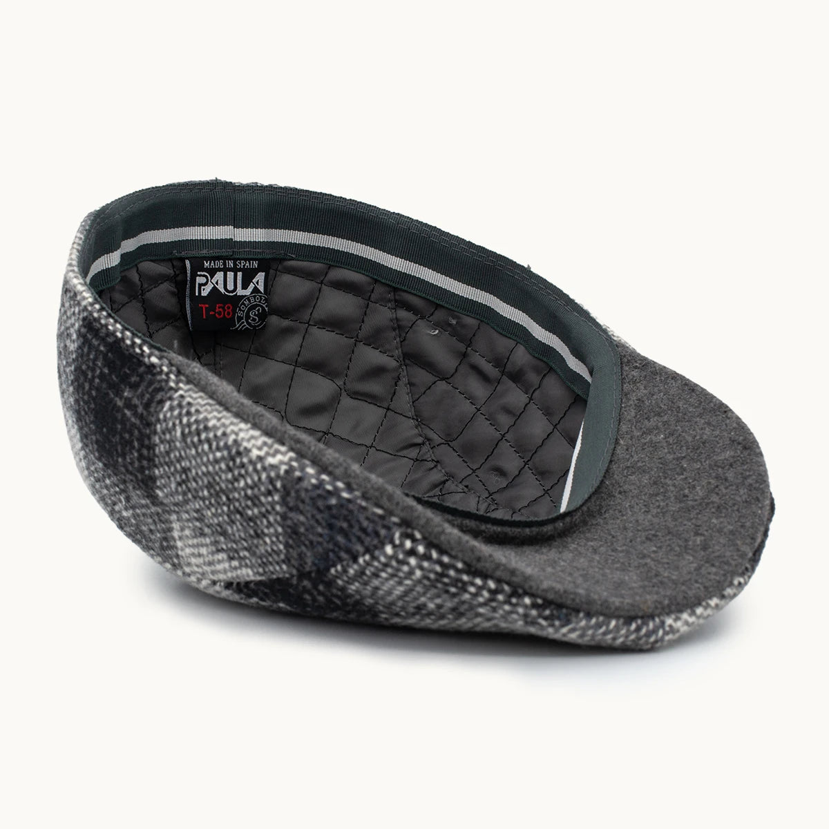 Gorra Paula Original Heritage Gris vista lateral - sompaula