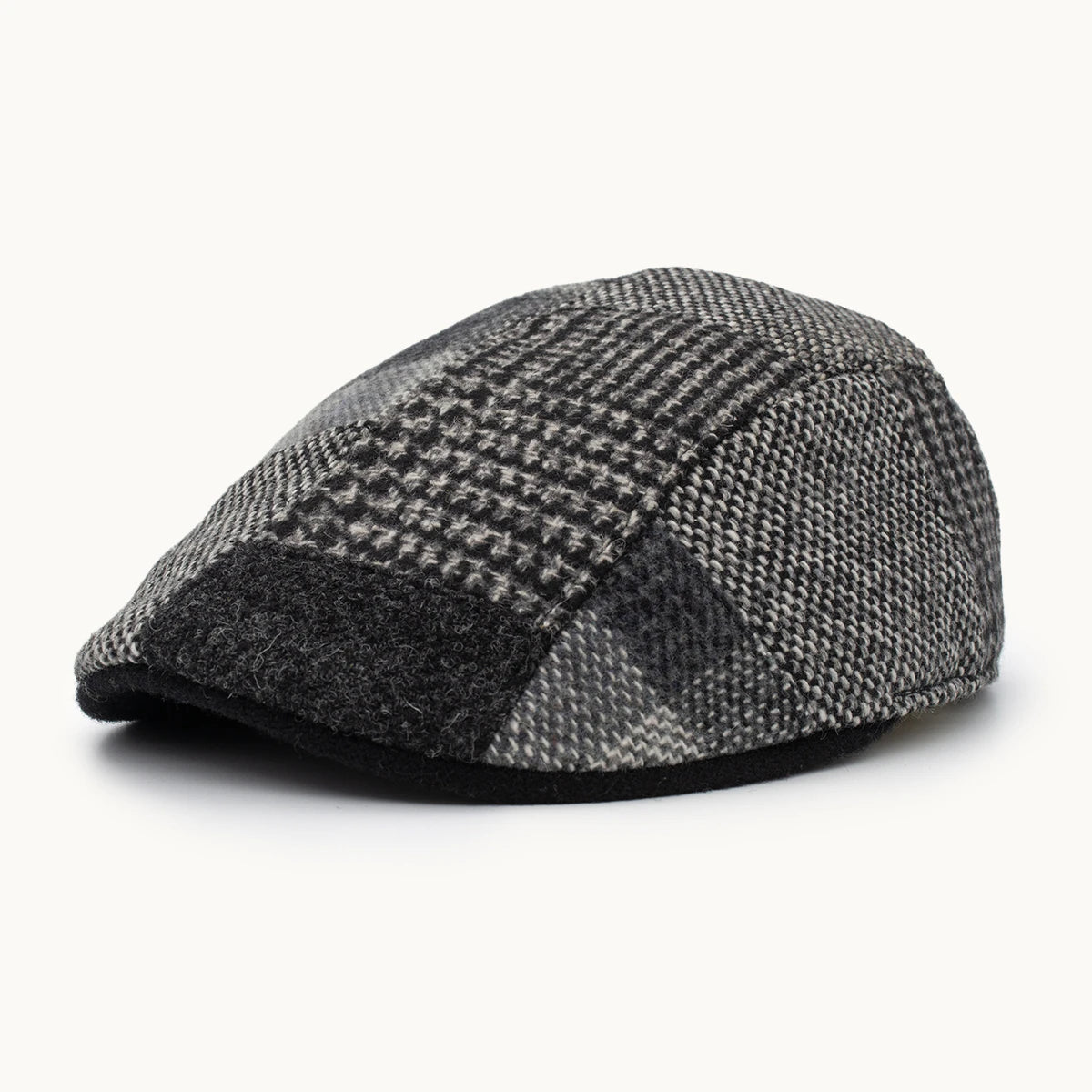 Gorra Paula Original Patchwork Gris vista frontal - sompaula