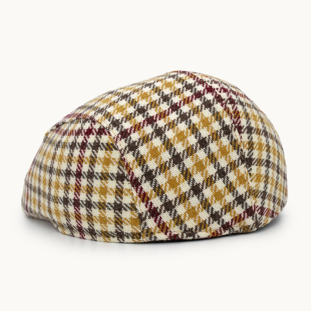 Gorra Paula Original Equestrian Arena y Burdeos vista lateral - sompaula