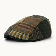 Gorra Paula Original Patchwork Verde y Tierra vista frontal - sompaula