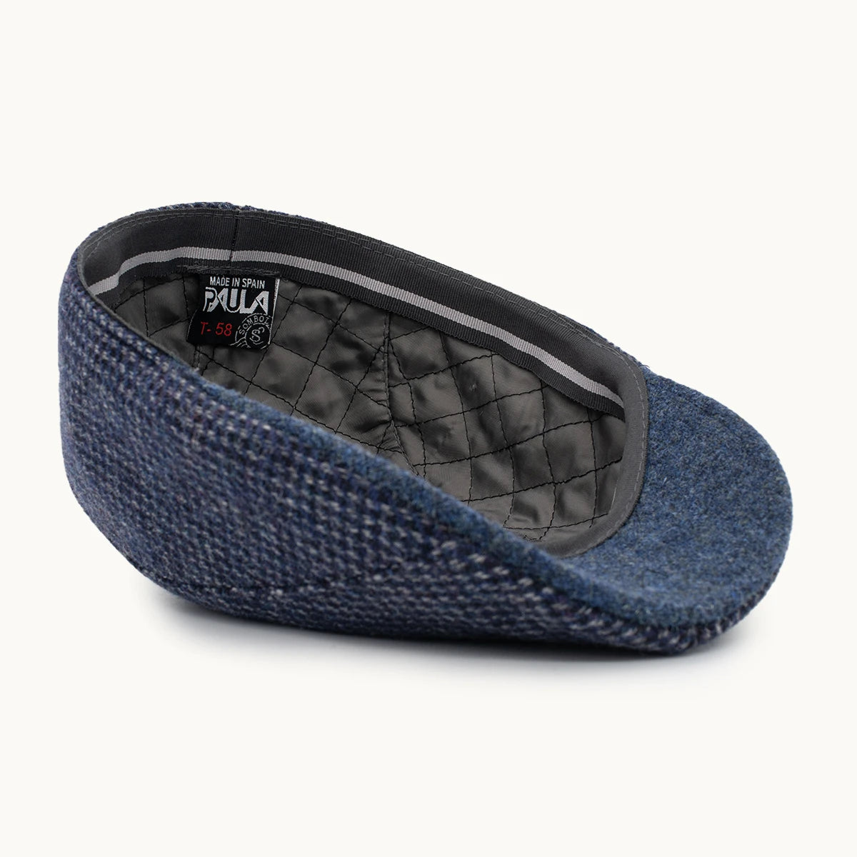 Gorra Paula Original Equestrian Azul Marino vista lateral - sompaula