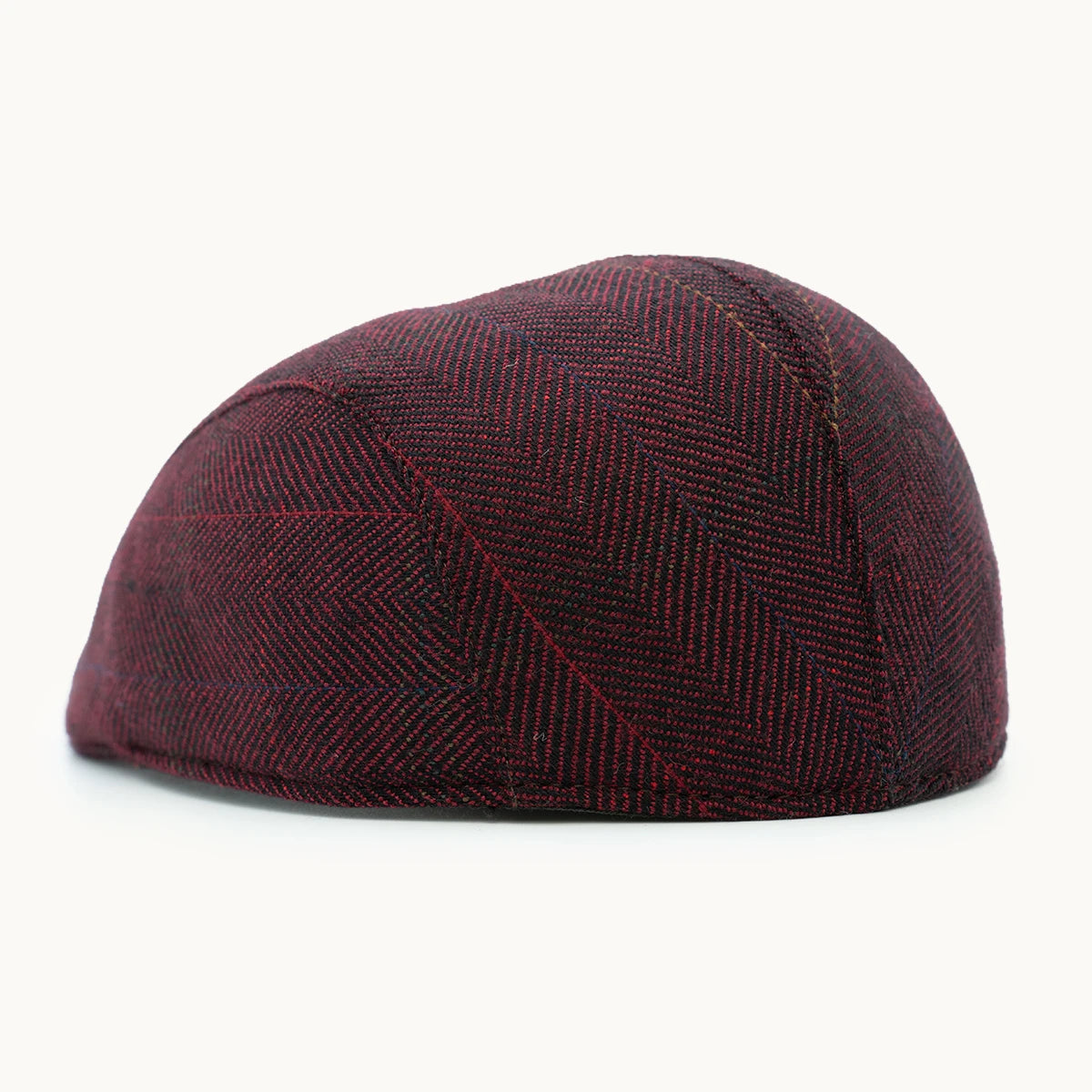 Paula Original Herringbone Cashmere Burdeos
