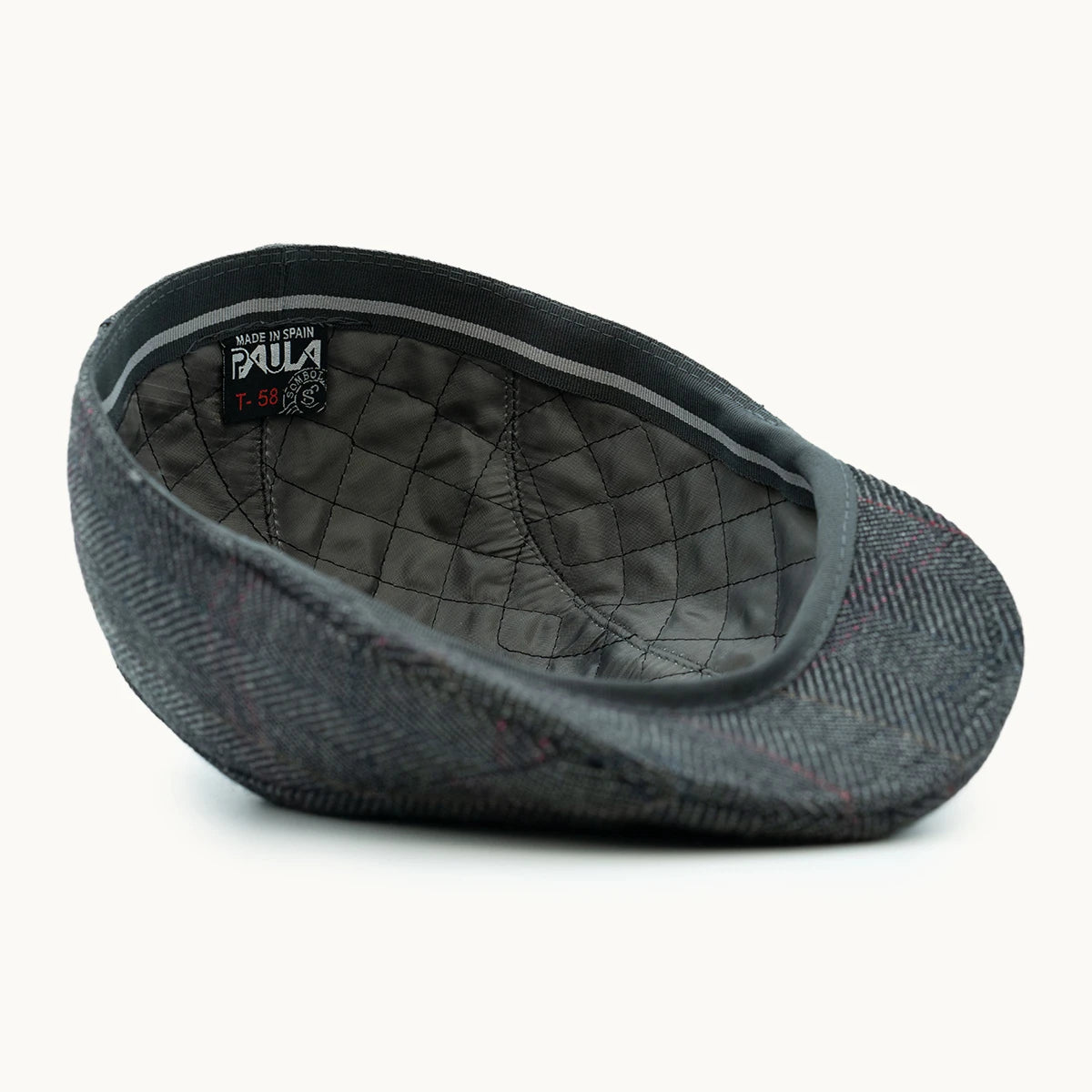 Paula Original Herringbone Cashmere Gris Antracita
