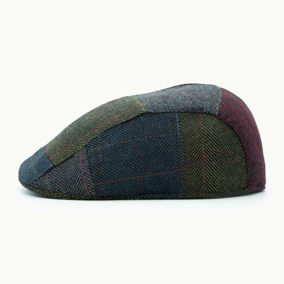 Paula Original Herringbone Patchwork Cashmere