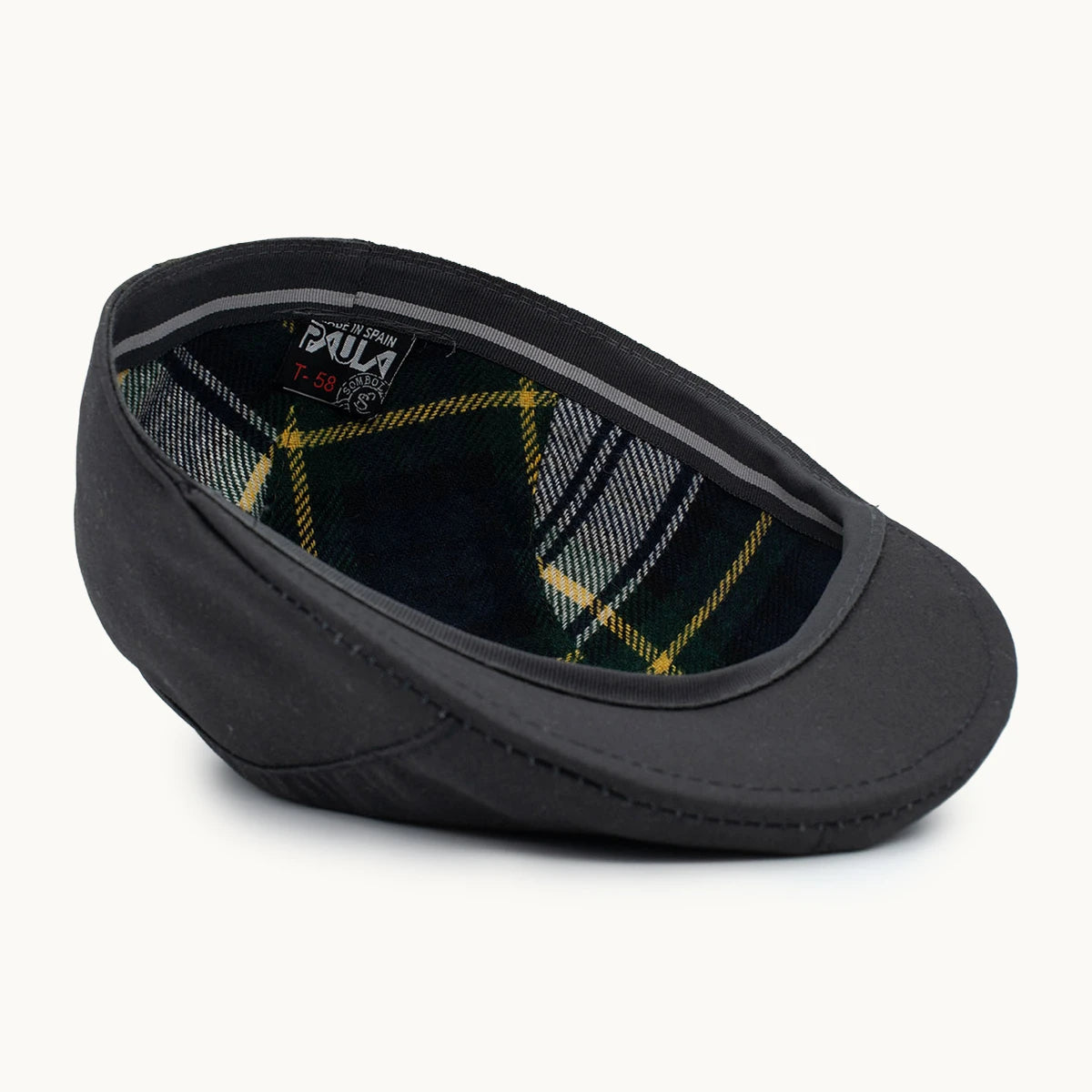 Gorra Paula Original Shield Negro vista lateral - sompaula