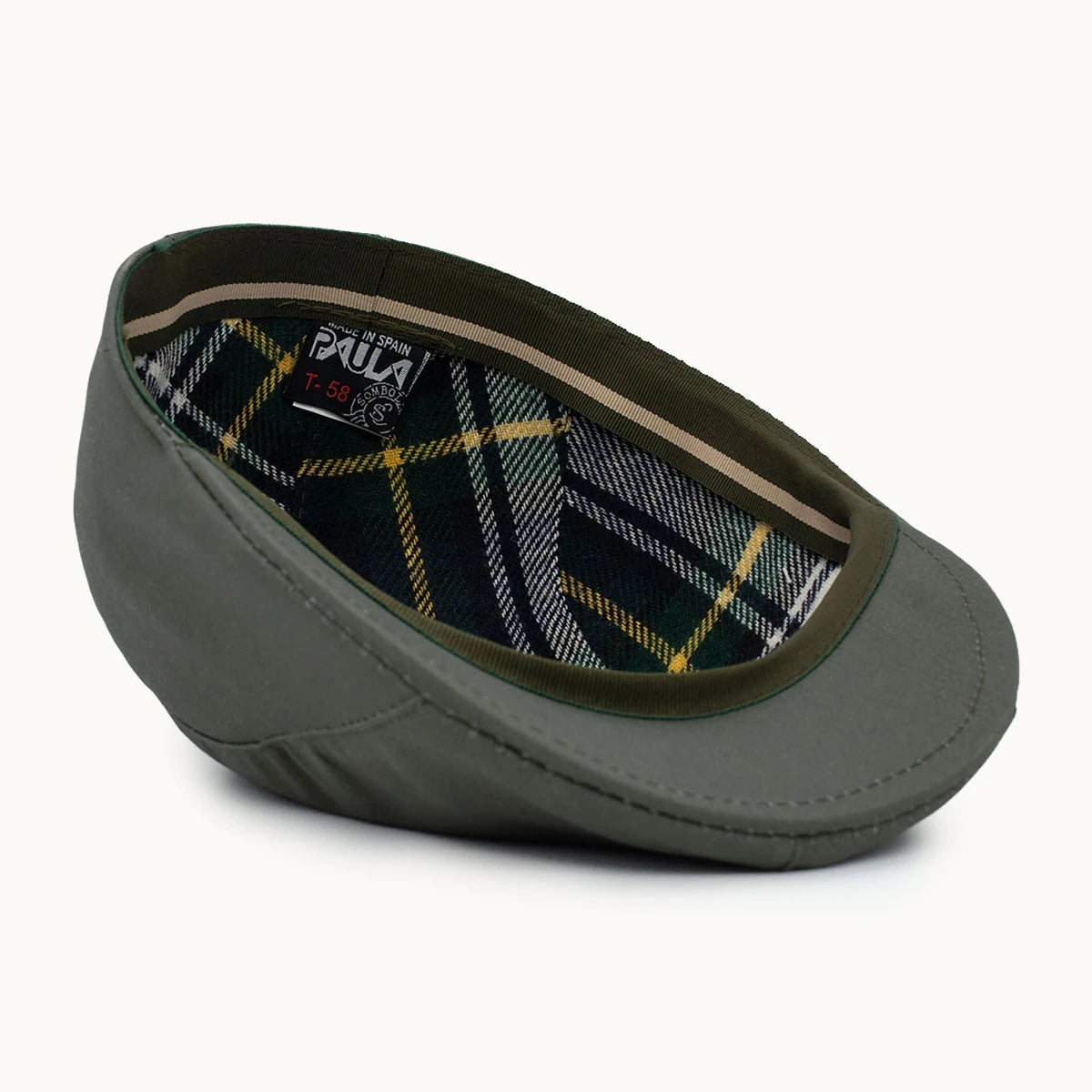 Gorra Paula Original Shield Verde Oliva vista lateral - sompaula