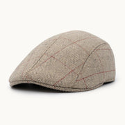 Gorra Paula Original Herringbone Gris Claro vista frontal - sompaula