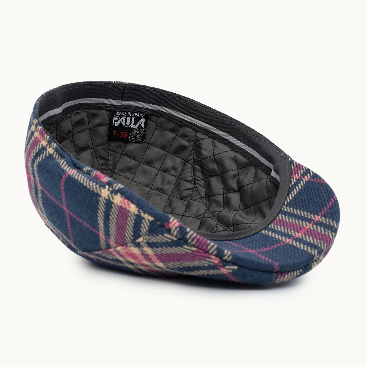 Gorra Paula Original Heritage Cashmere Azul vista lateral - sompaula