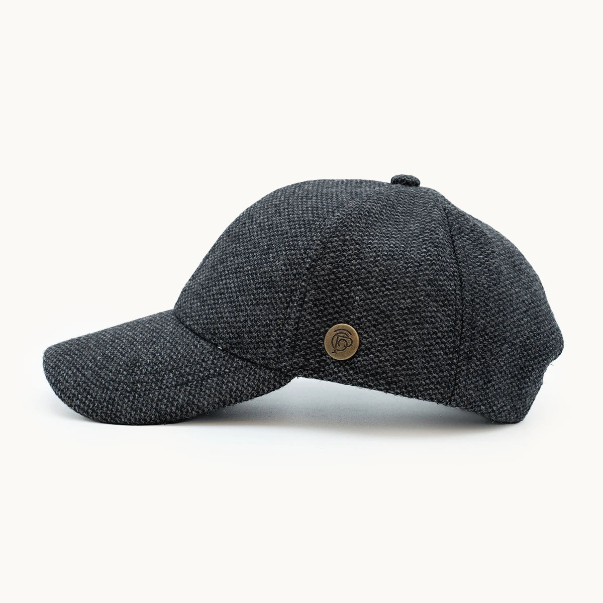 Gorra Paula Clásic Heather Gris Oscuro vista lateral - sompaula