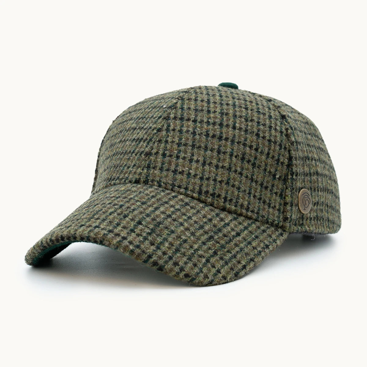 Gorra Paula Clásic Equestrian Verde Oliva vista frontal - sompaula