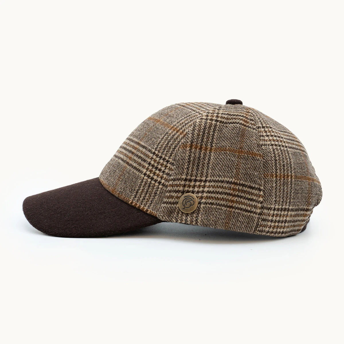 Gorra Paula Clásic Heritage Tierra vista lateral - sompaula