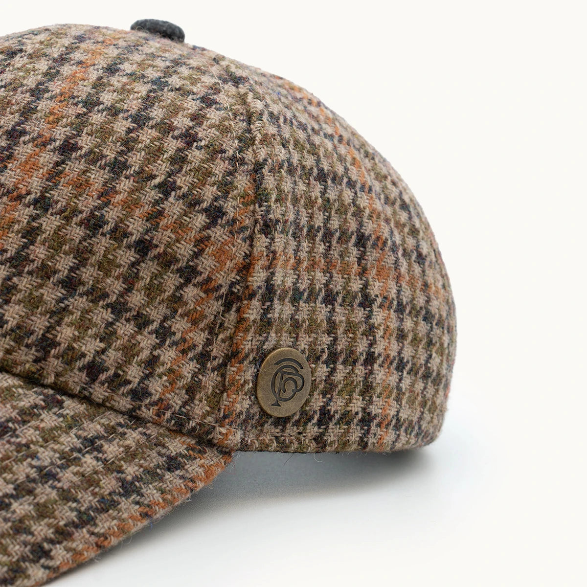 Gorra Paula Clásic Equestrian Arena y Marrón vista lateral - sompaula