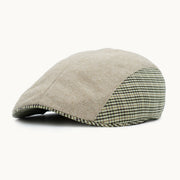 gorra algodón beige y verde campo Paula Original