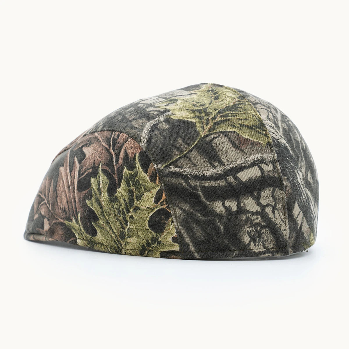 gorra camuflaje verde y marrón parte trasera ajuste cómodo