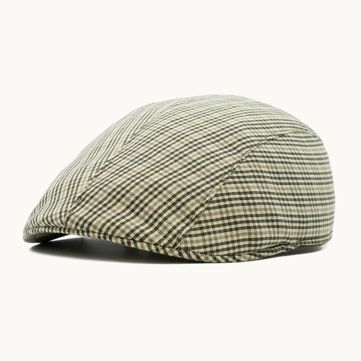 gorra algodón cuadros gris Paula Original