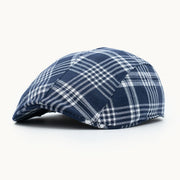 gorra técnica cuadros azul marino Paula Original ligera y resistente